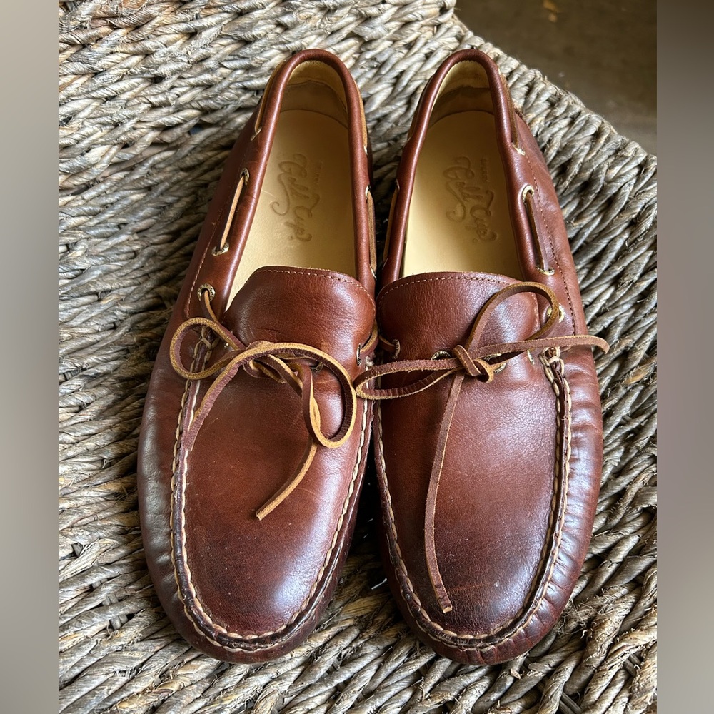 Brown Leather Loafers sperry